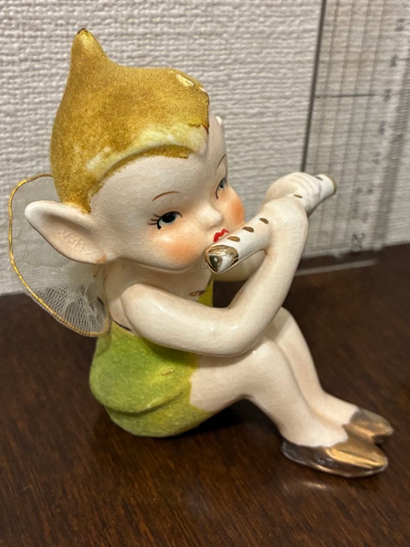 ビンテージ　50年代　妖精　天使　エルフ　ピクシー　キューピー　内藤ルネ　レトロ