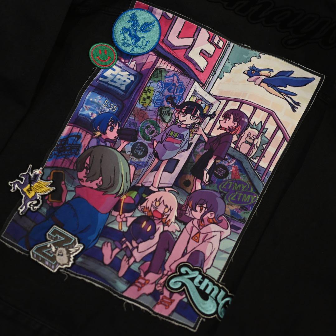 ら*見様 ずとまよ　デニム　オーバーサイズ　ジャケット