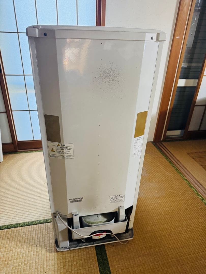 福岡発 三菱 電気 冷凍庫 122L MF-U12J-W MITSUBISHI