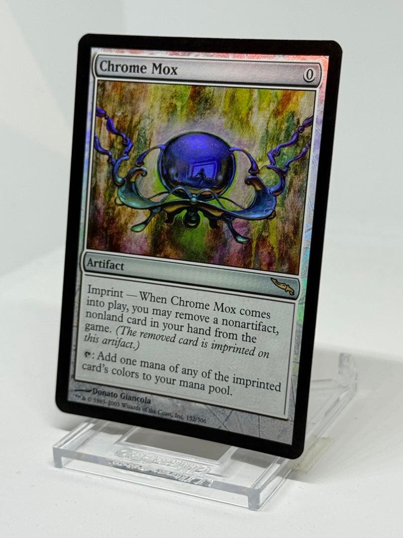 【Foil】《金属モックス/Chrome Mox》[MRD]英語版