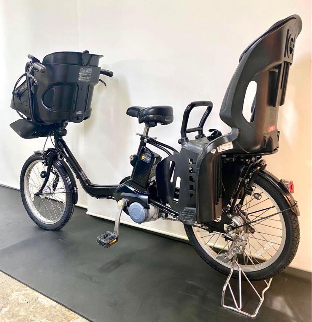 1年保証 新型　パナソニック　ギュットミニ　gutto 黒色　電動アシスト自転車