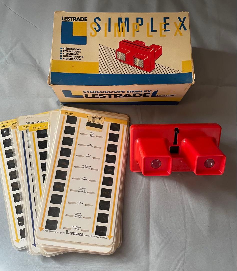 アンティーク　コレクション　LESTRADE SIMPLEX 立体視スコープ