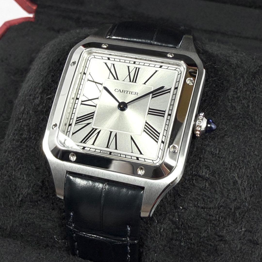 カルティエ サントスドュモン LM　WSSA0022 santos ラージモデル