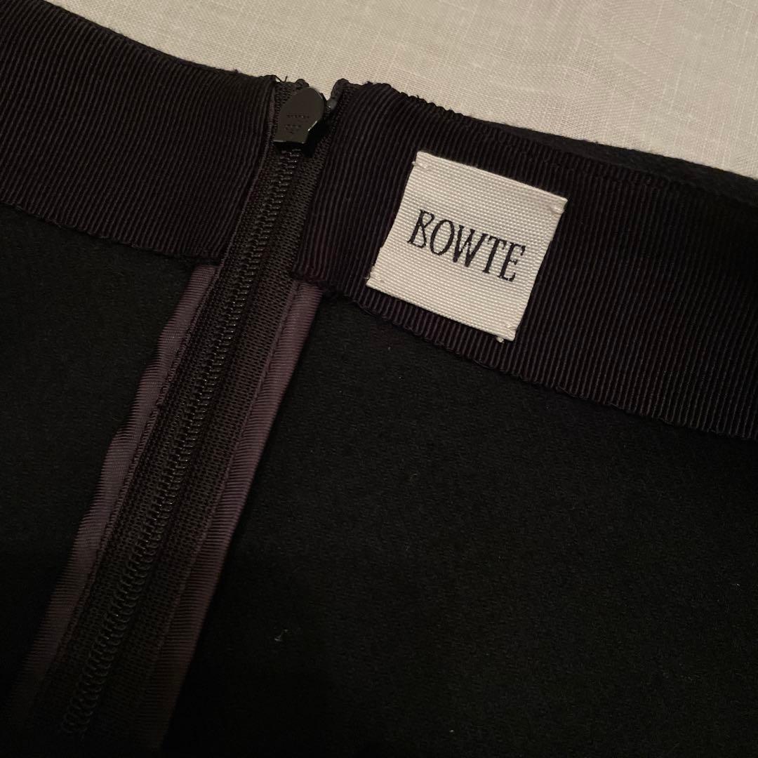 BOWTE バウト【定価82,500円】ウール メルトンリバー ベルト スカート