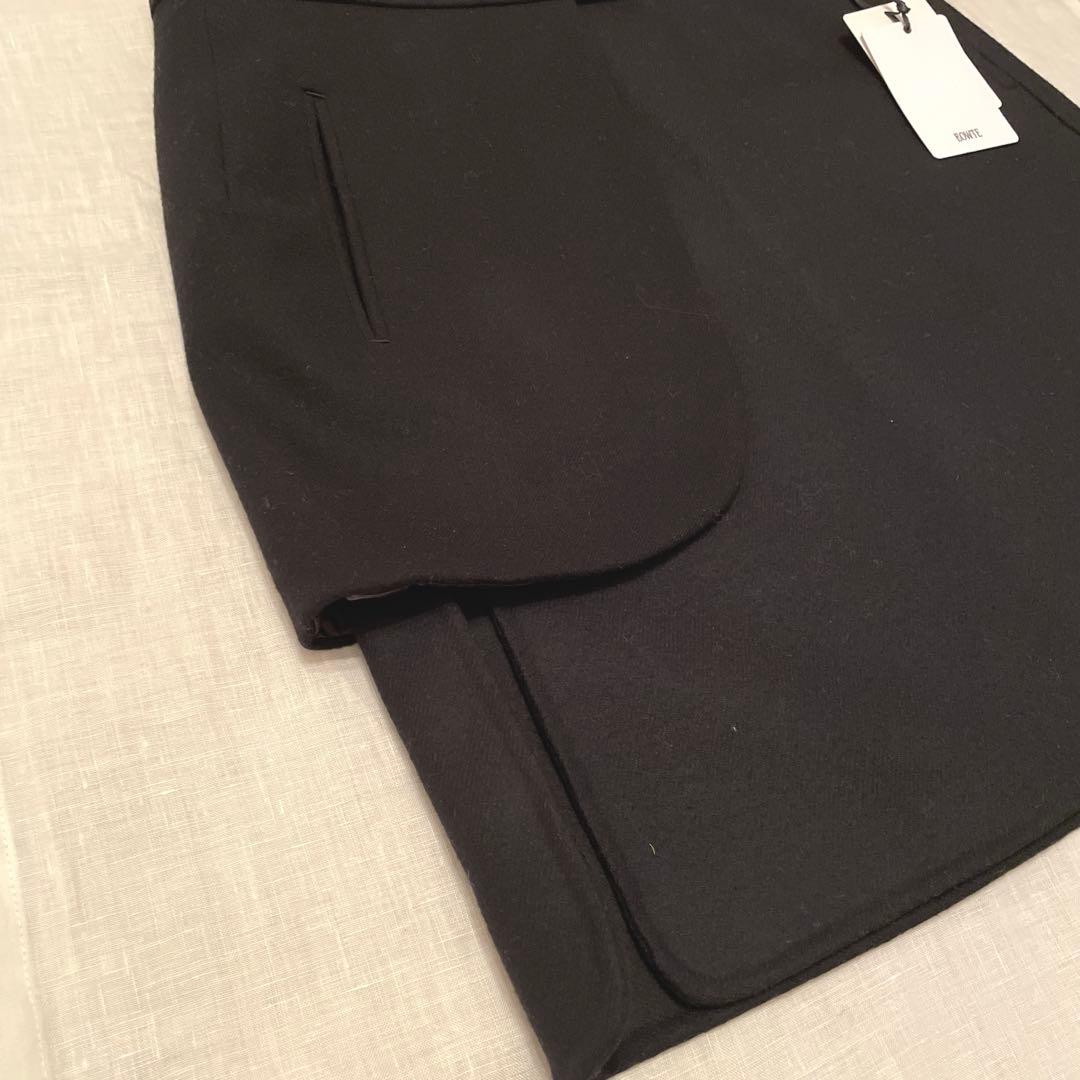 BOWTE バウト【定価82,500円】ウール メルトンリバー ベルト スカート