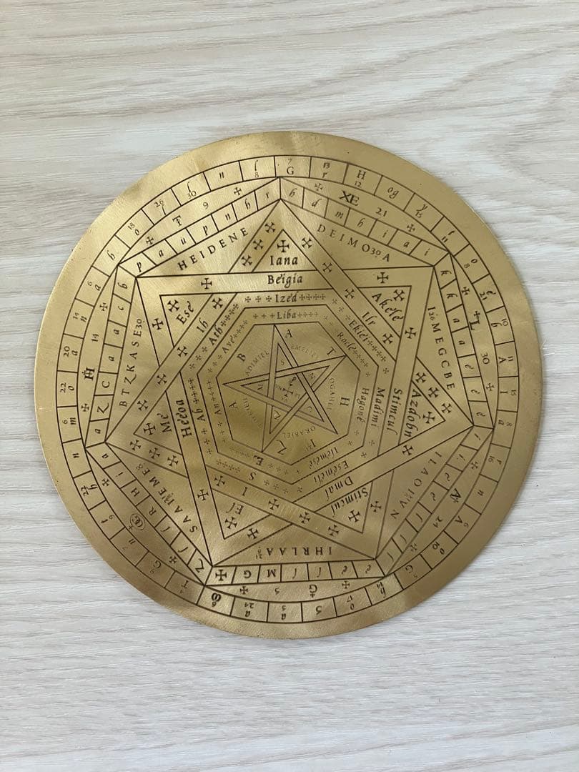 【超レア輸入品】中世魔術師の護符（天使の加護）