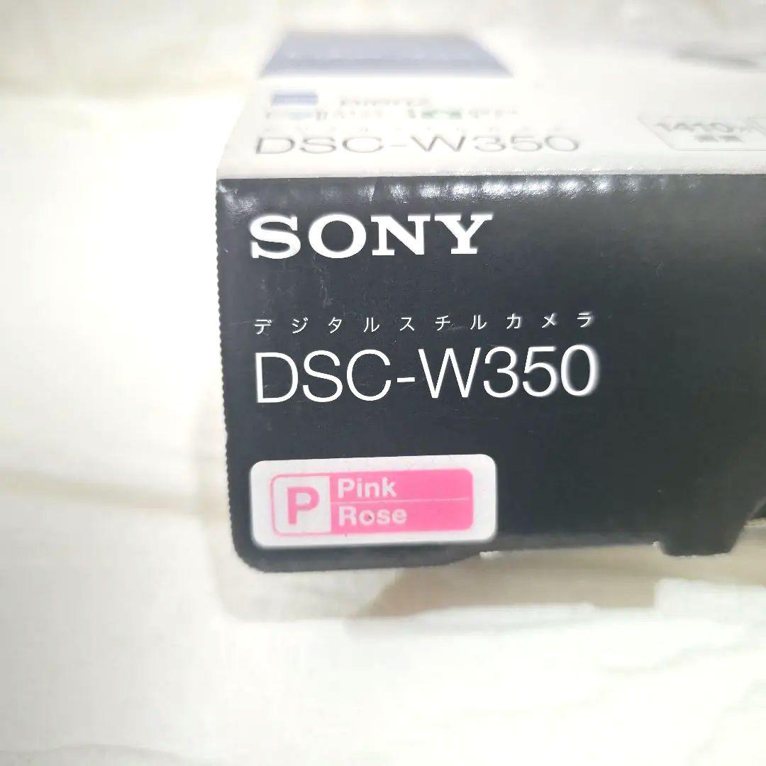 357【美品】SONY Cyber-shot DSC-W350 ピンク コンデジ