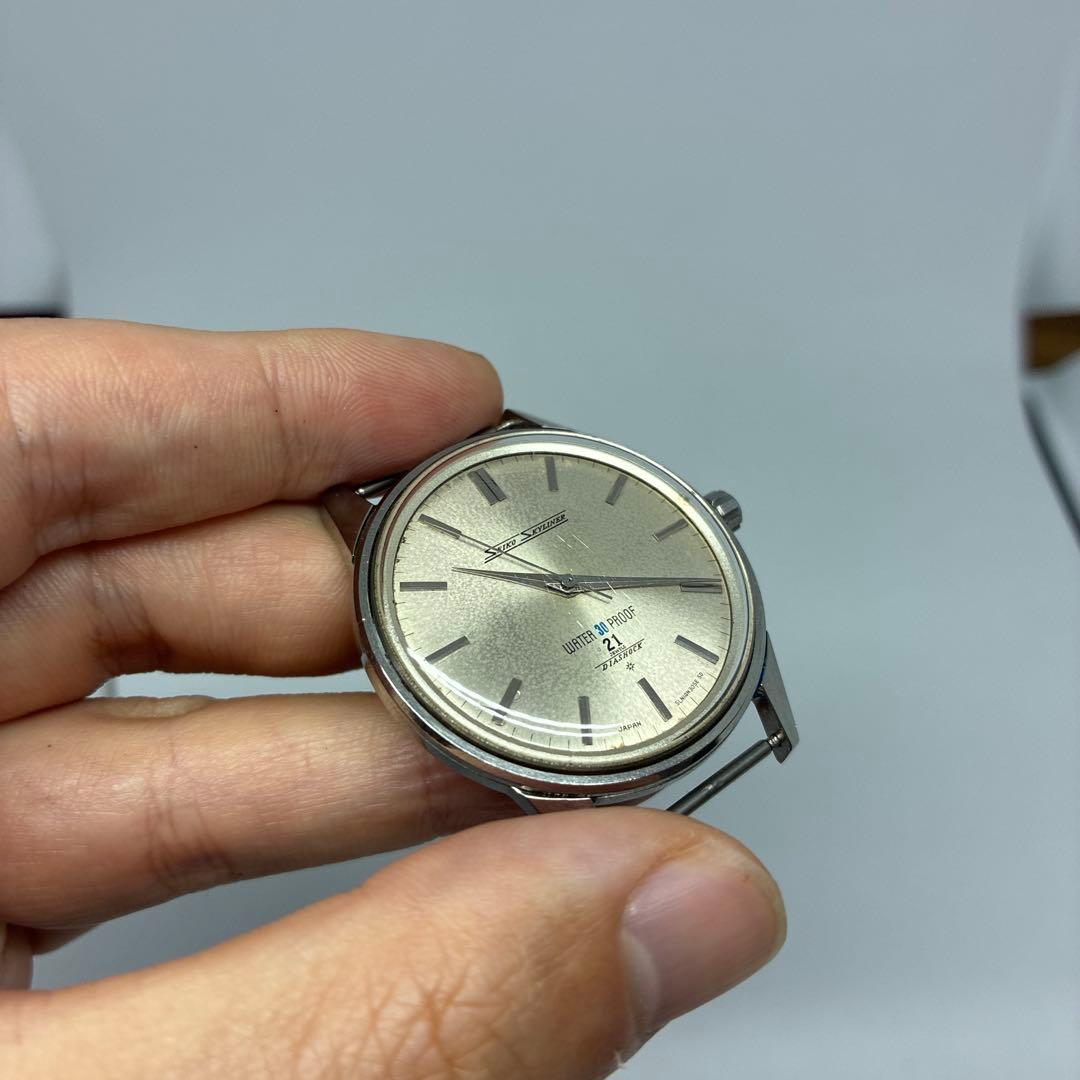 【希少 稼働良好】SEIKO SKYLINER 21石 SDダイアル