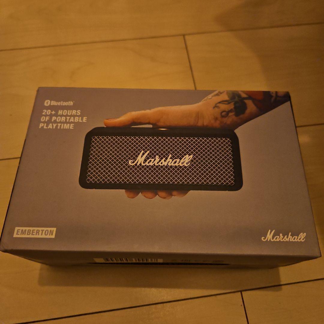 アンプ MARSHALL HEADPHONES EMBERTON BLACK