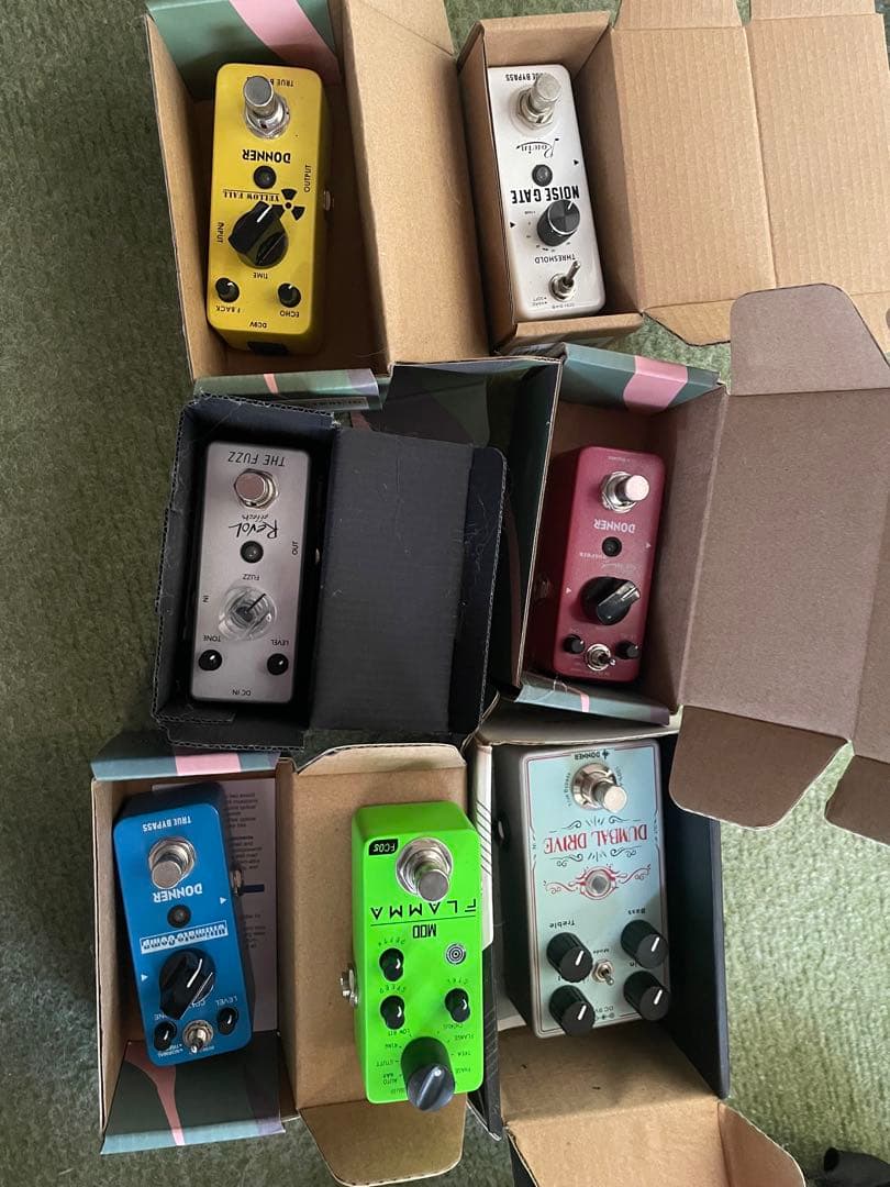 DONNER & FLAMMA エフェクター7点セット