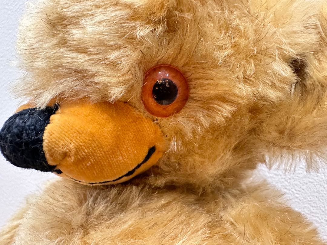 ヴィンテージ チーキー メリーソート ゴールド モヘア アンティーク テディベア