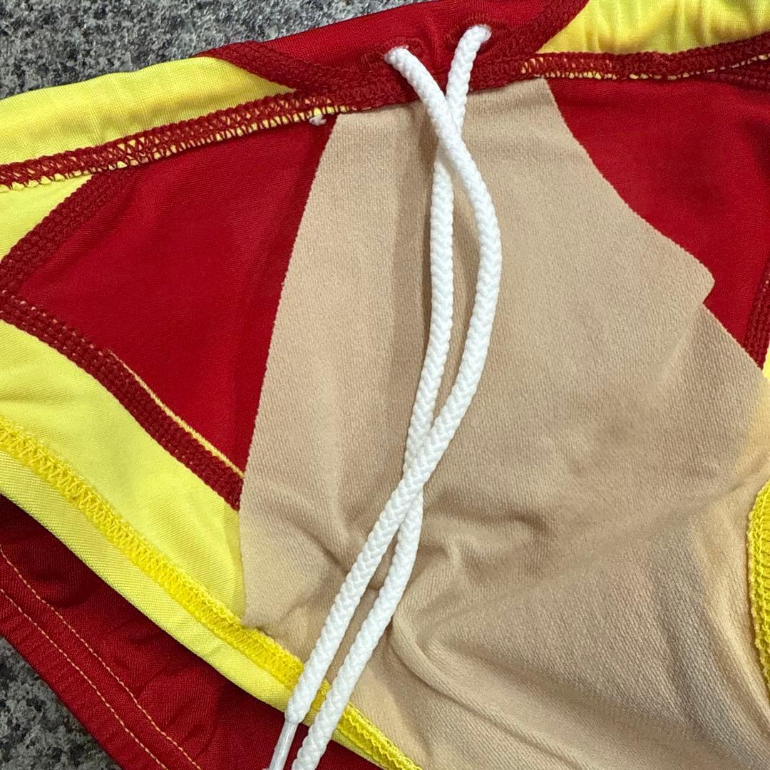 speedo 競泳水着 LIFE GUARD 赤/白/黄