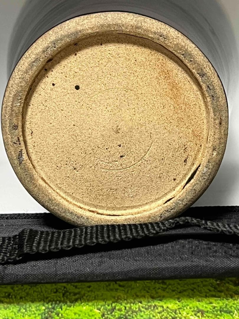 南宋時代　木葉天目大梅瓶 黑釉 吉州窯花瓶 大瓶 唐物　希少貴重(B-73)