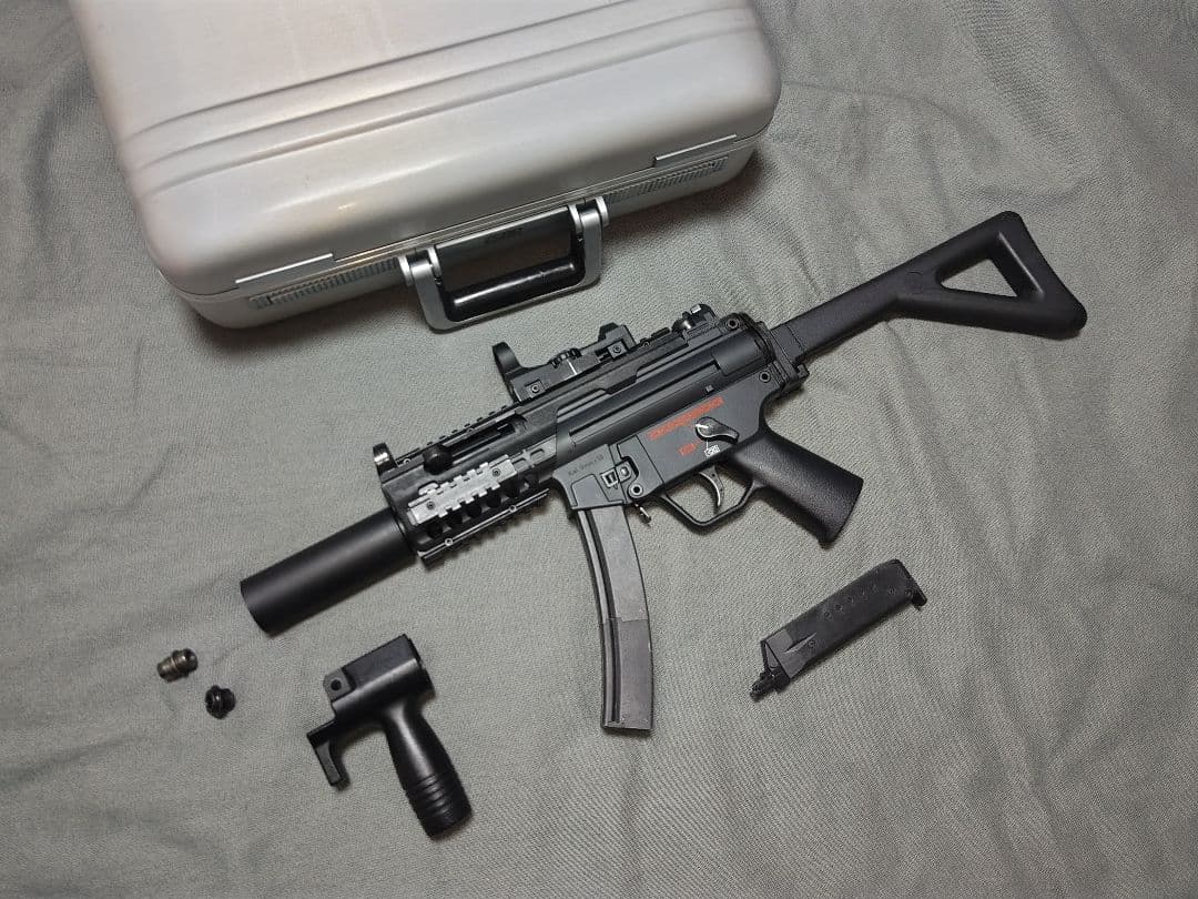 最終価格　マルゼン　GBB MP5KA4 CQBカスタム　ゼロハリケース付き