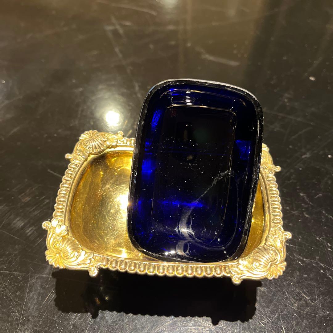 アンティーク　銀925 ソルト入れ