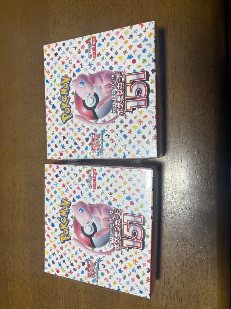 ポケモンカード151 新品未開封、シュリンク付き2個セット