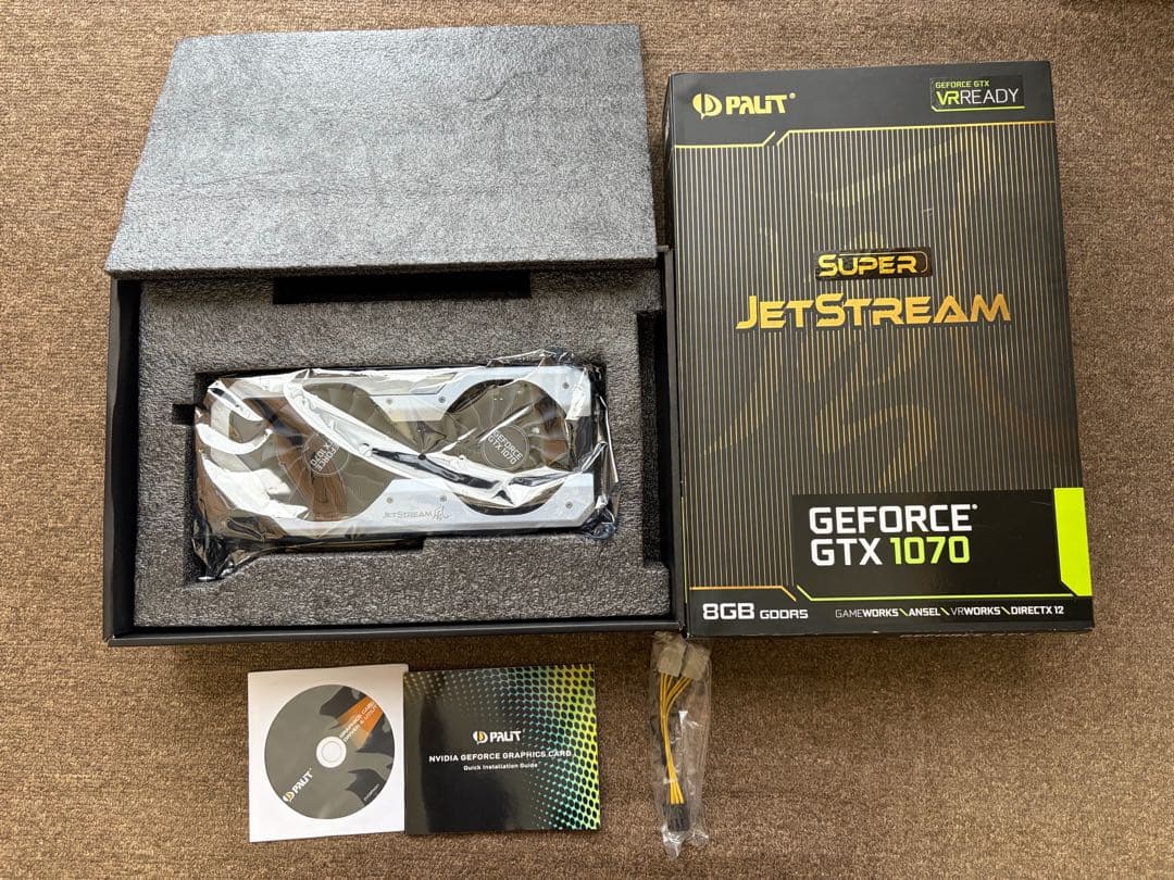 Palit Geforce GTX1070 動作確認済