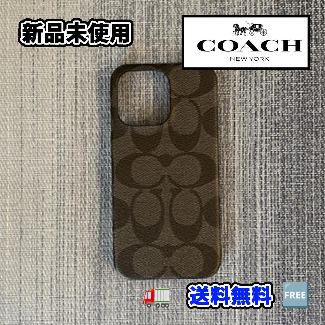コーチ COACH iPhone13 pro 対応 ケース GRAPHITE
