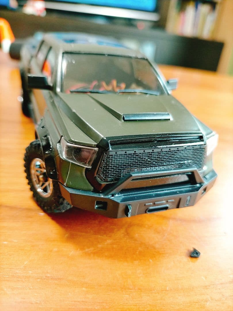 （低走行・灯火類まだ未装）1/32オーランドハンター　トヨタ　タンドラ　セット