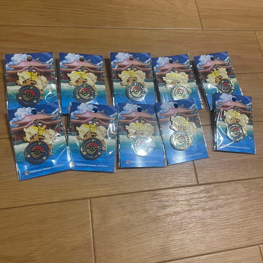 ポケモン 沖縄 ピンズ 10個 オキナワ okinawa
