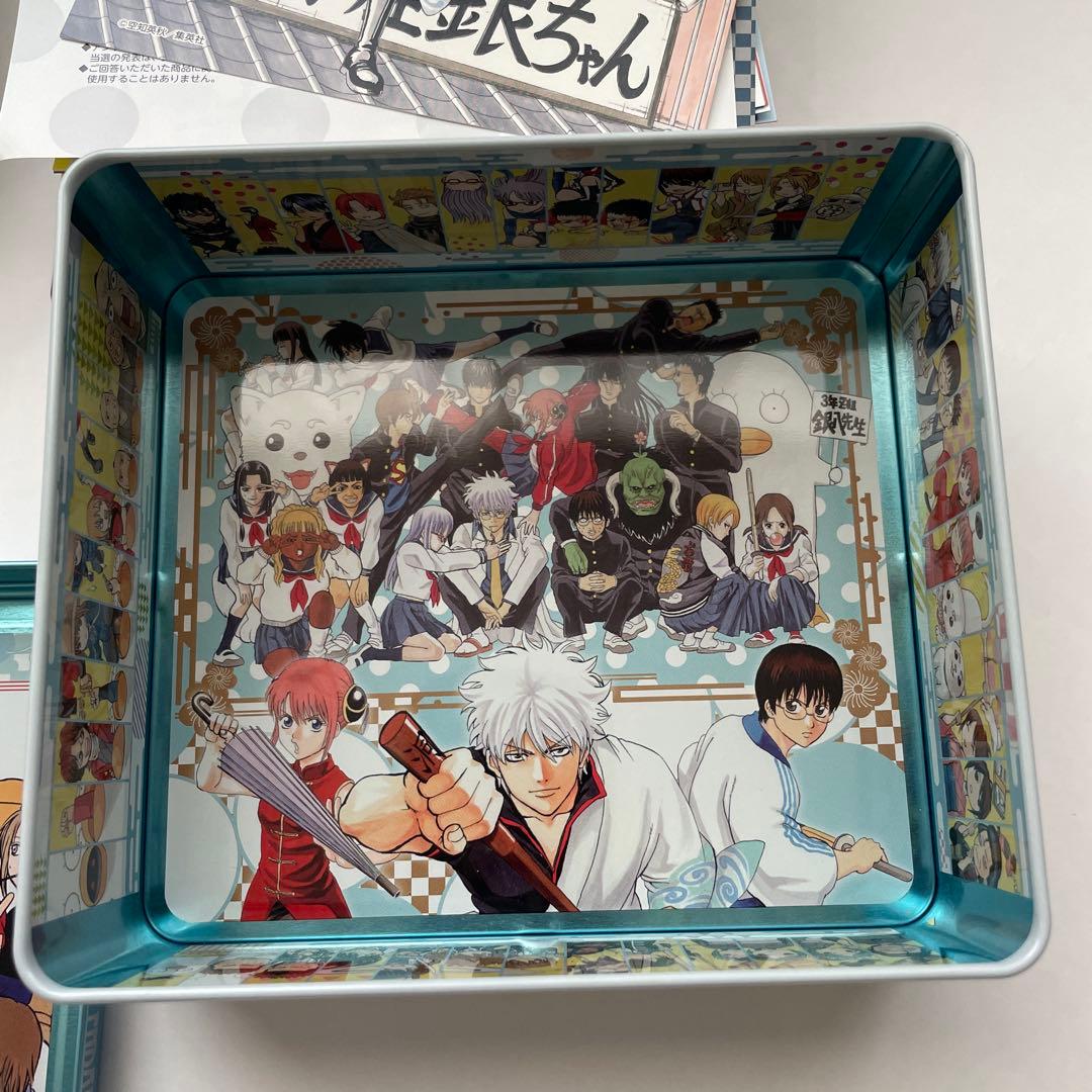 レア【使用済】銀魂　2018 缶入り日めくり　コミックカレンダー 水魂カレンダー