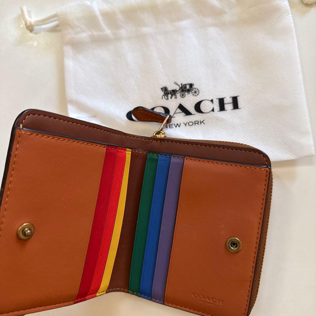 COACH 2つ折り財布　& スマホリング