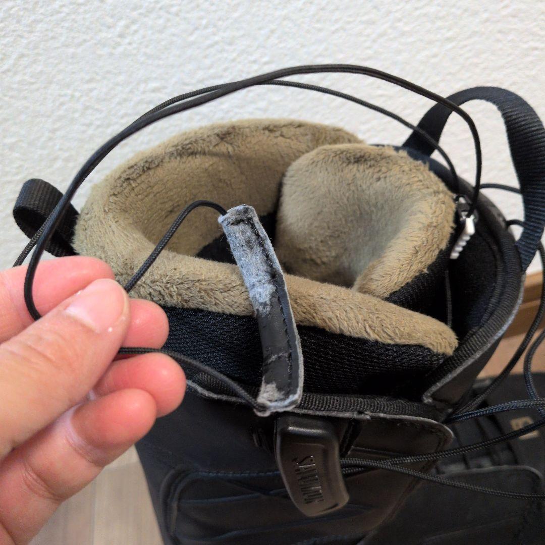 Salomon スノーボードブーツ ブラック　25.5センチ