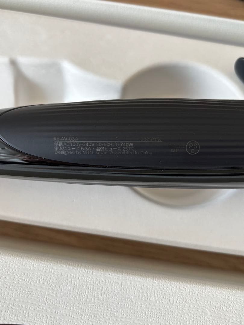 ReFa カールヘアアイロン ブラック　38mm