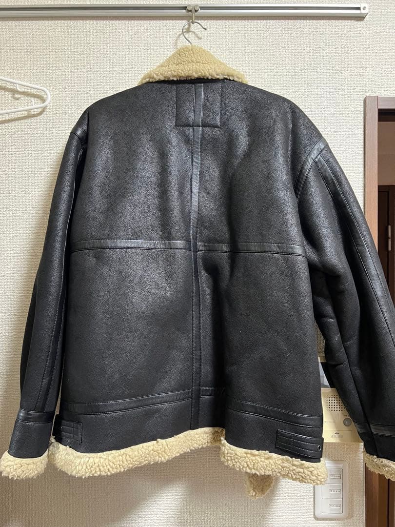 ALPHA フェイクムートンジャケット