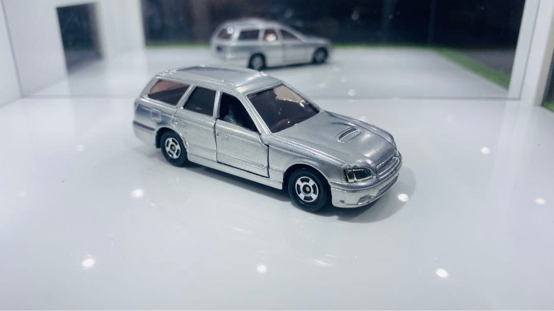 【激レア】トミカ おもちゃ缶 シークレット スバルレガシィ ツーリングワゴン