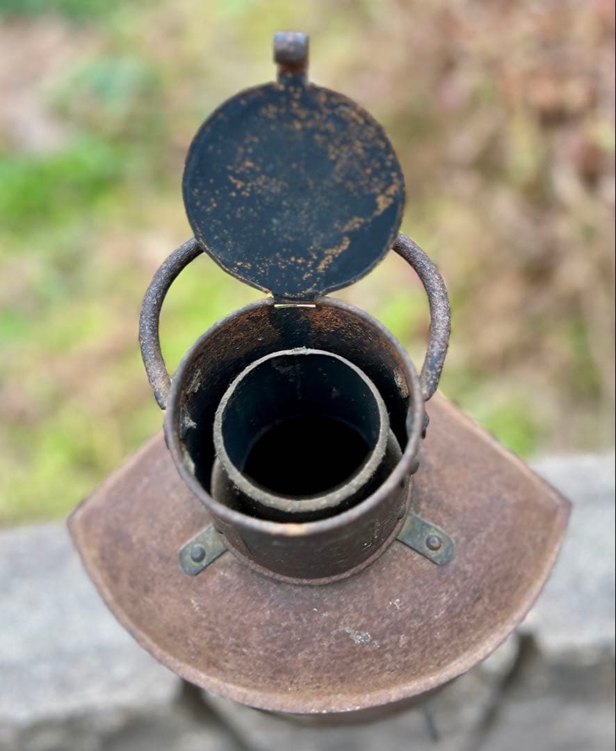 アンティーク　大日本大阪　衣笠製　船燈　船舶　信号　照明　灯り　ランプ