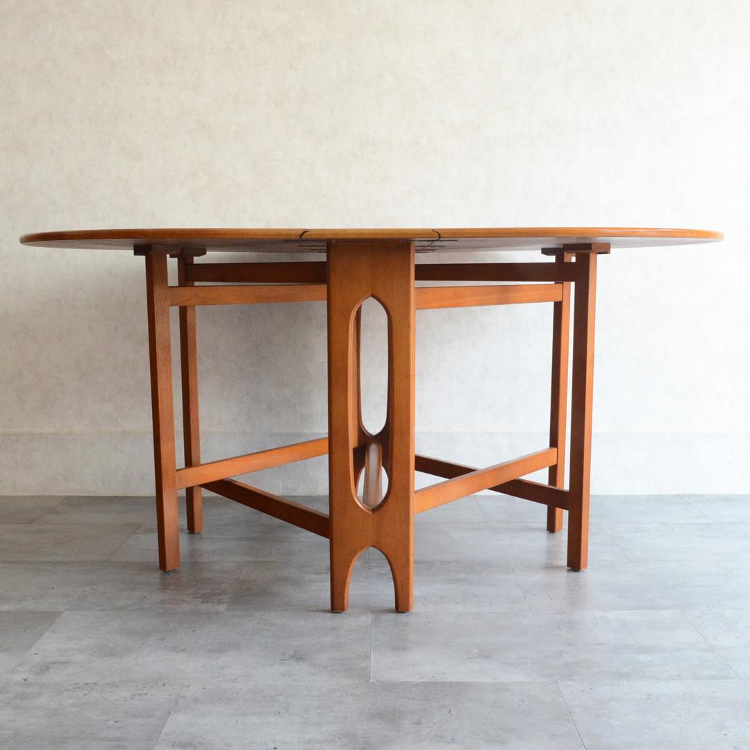 Jentique ヴィンテージ ゲートレッグ ダイニングテーブル オーバル