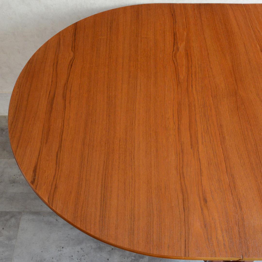 Jentique ヴィンテージ ゲートレッグ ダイニングテーブル オーバル