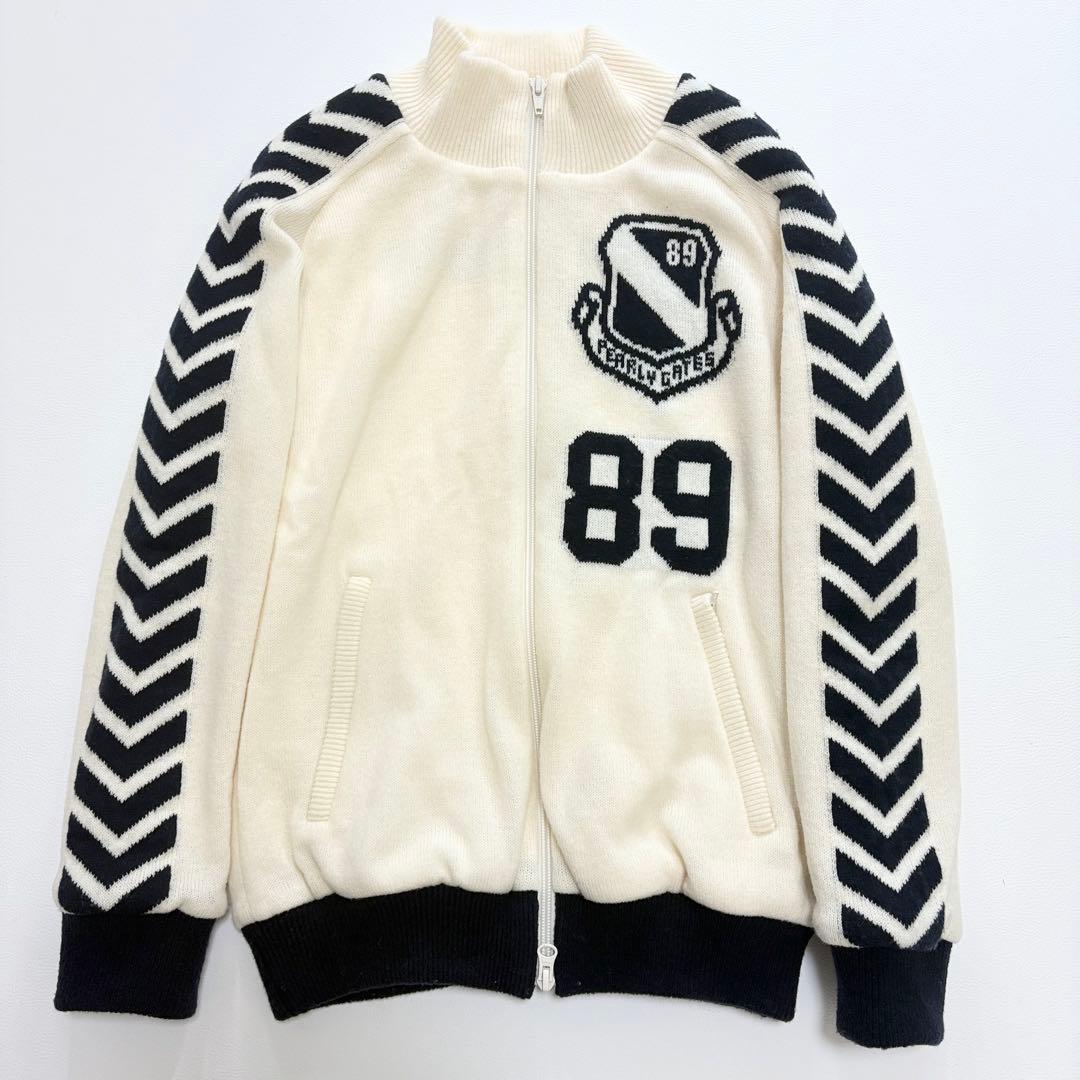 【極美品✨】パーリーゲイツ　ニットジャケット　ブルゾン　ジップアップ