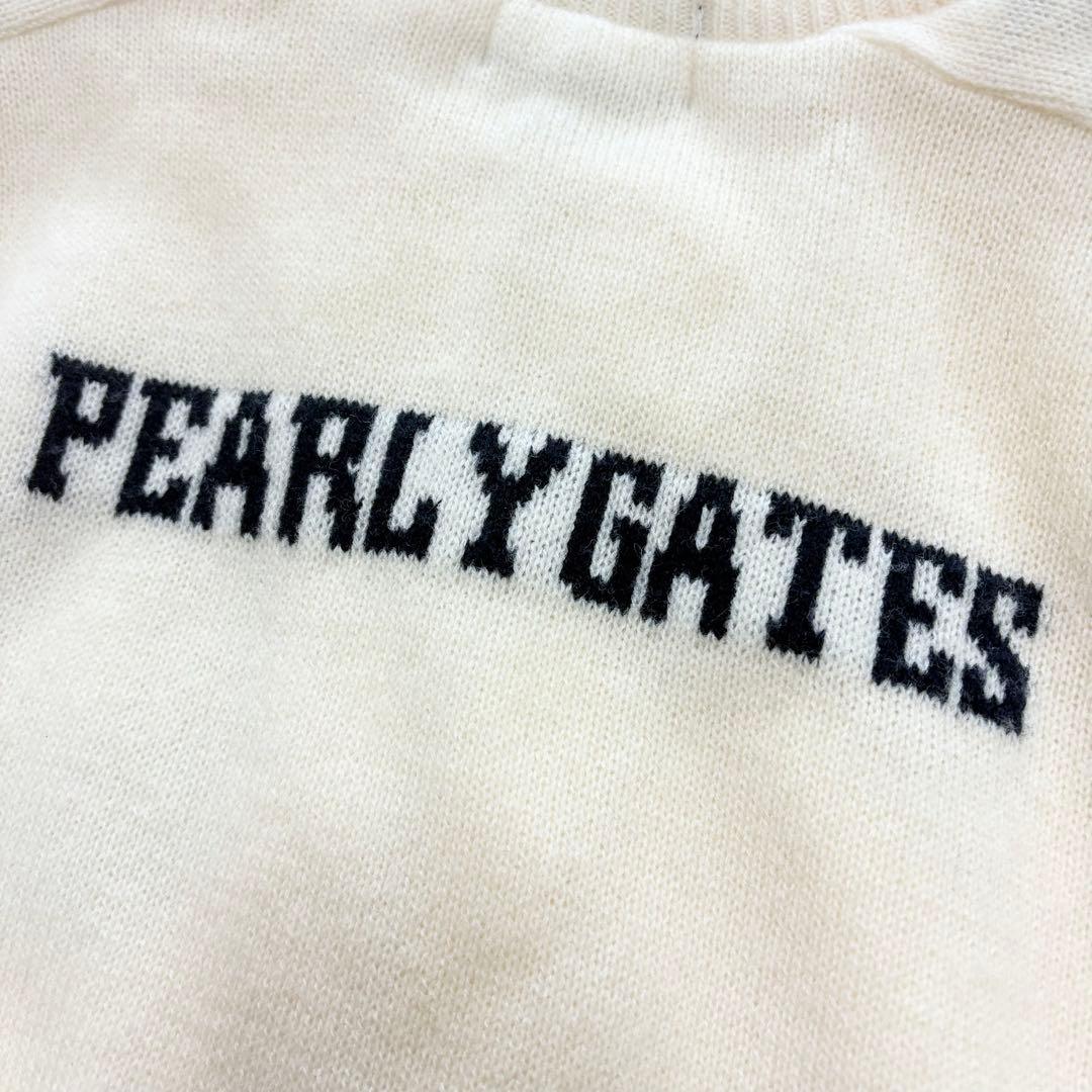 【極美品✨】パーリーゲイツ　ニットジャケット　ブルゾン　ジップアップ