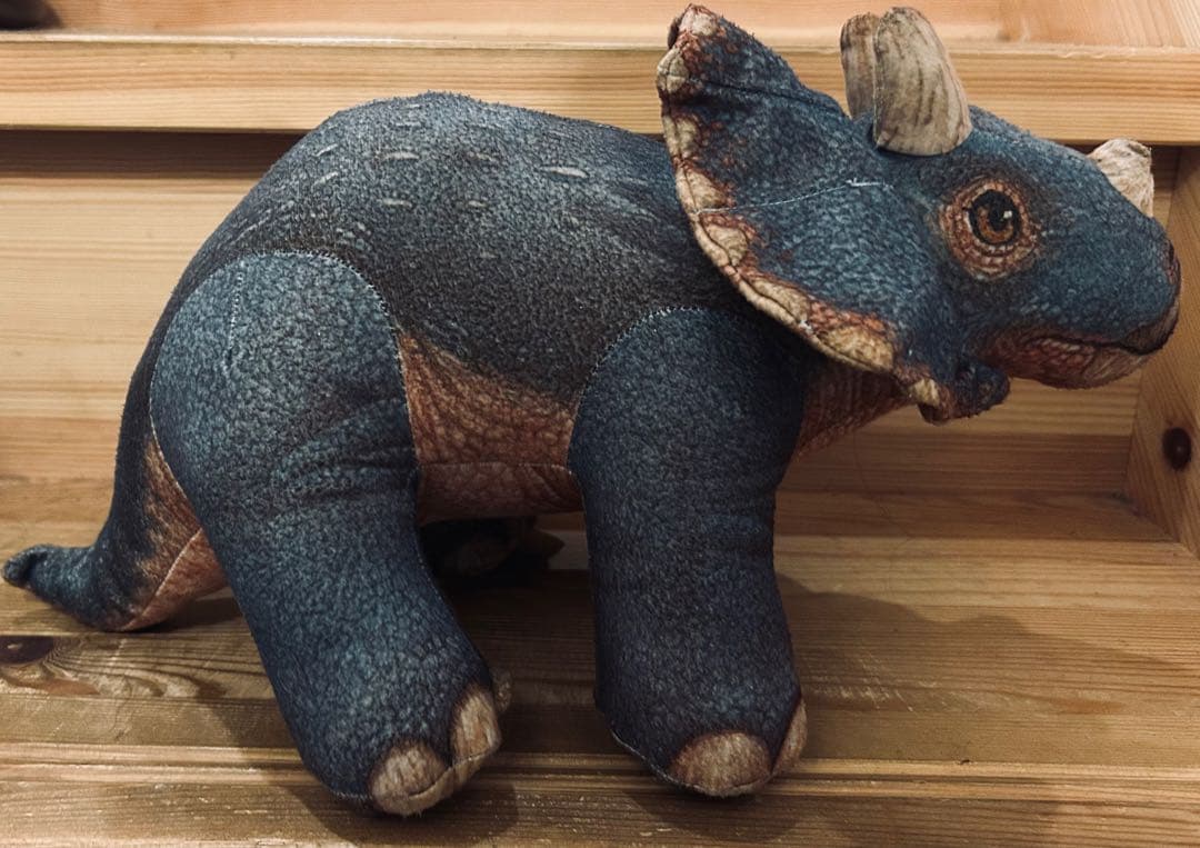 ぬいぐるみ 人形 90s DAKIN デーキン 恐竜 トリケラトプス 1992