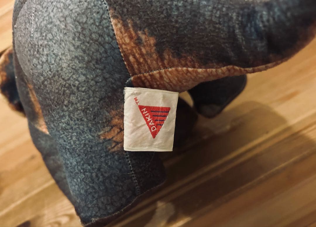 ぬいぐるみ 人形 90s DAKIN デーキン 恐竜 トリケラトプス 1992