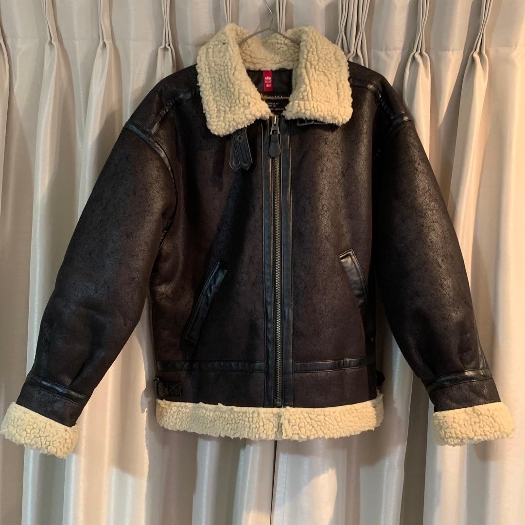 アルファ ムートンジャケット Mサイズ ALPHA INDUSTRIES