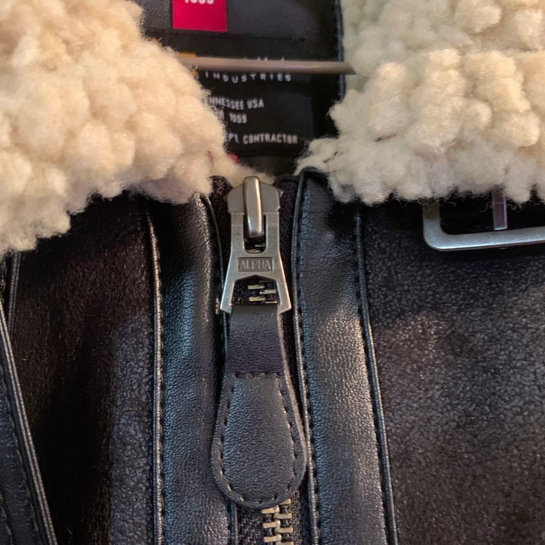アルファ ムートンジャケット Mサイズ ALPHA INDUSTRIES