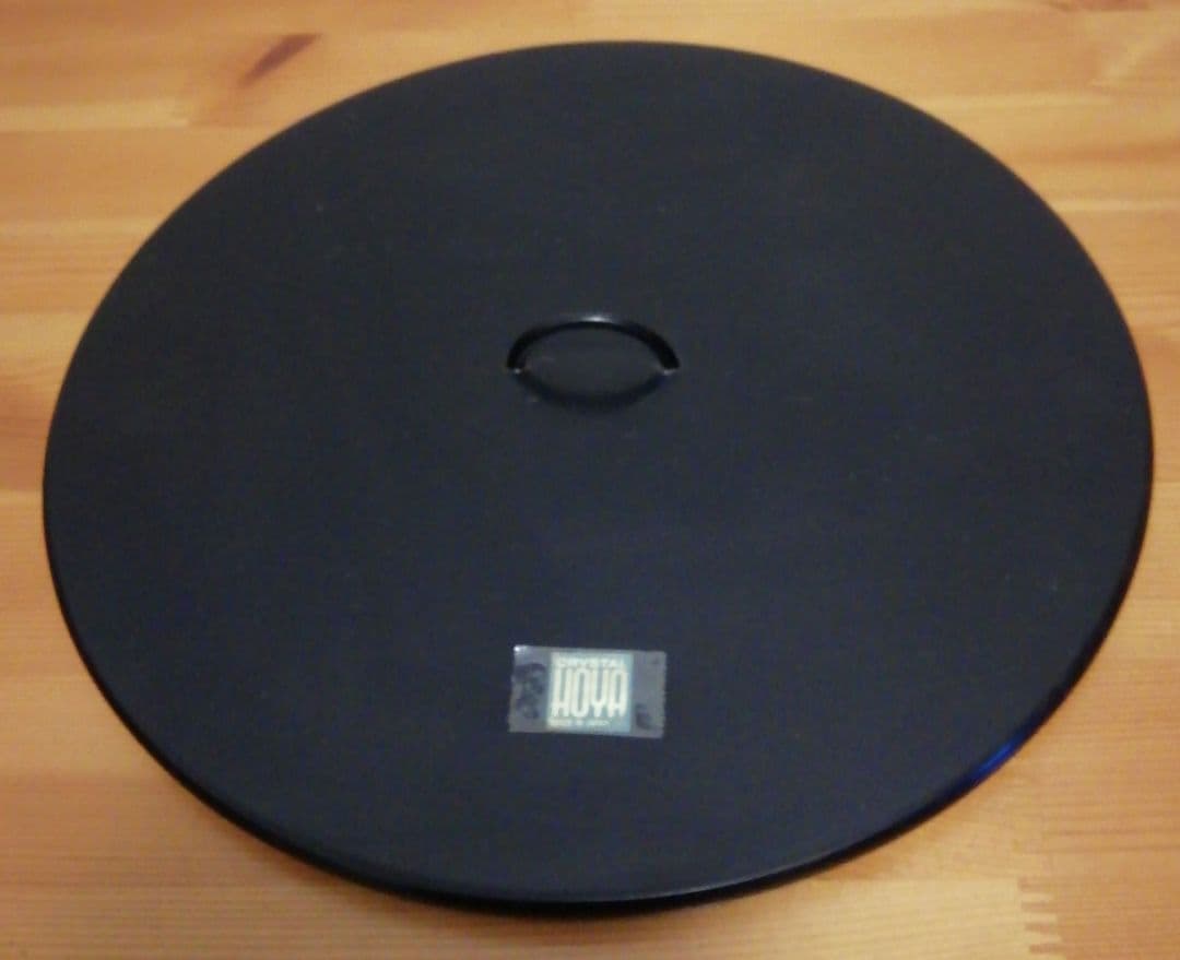 佐々文夫作　HOYA　クリスタル　ガラス　水指　共箱　茶道具