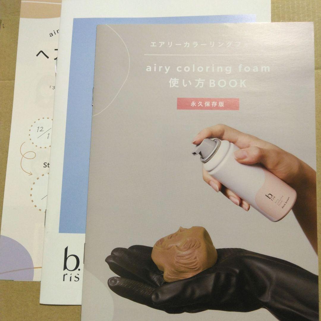 b.risカラーリングフォーム（ダークブラウン）80g 4本セット