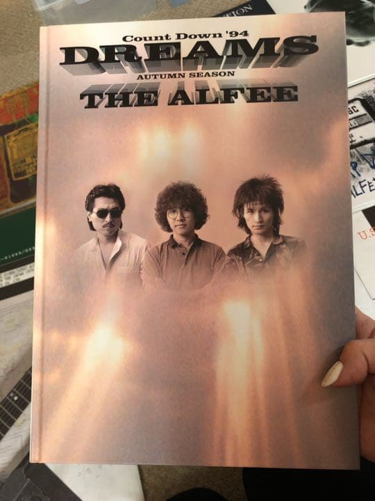 【レア】THE ALFEE パンフレット一式 80-90年代