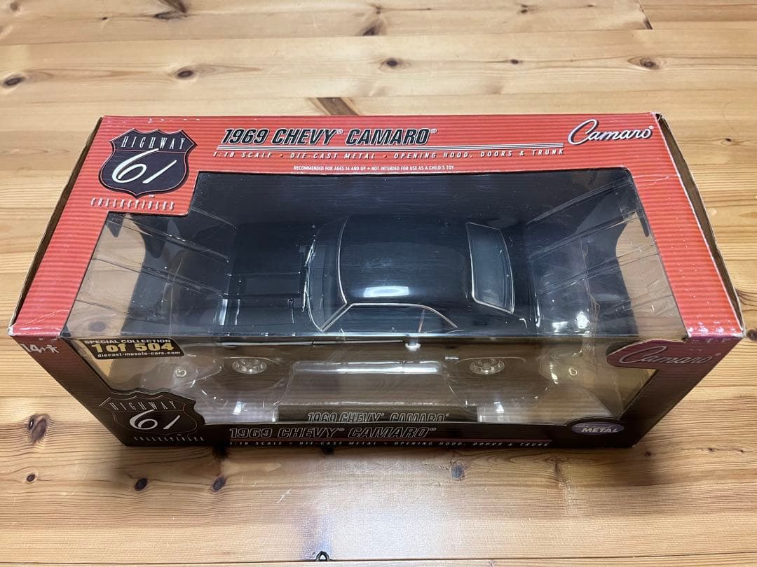 アーテル　ERTL HIGHWAY61 1/18 1969カマロ