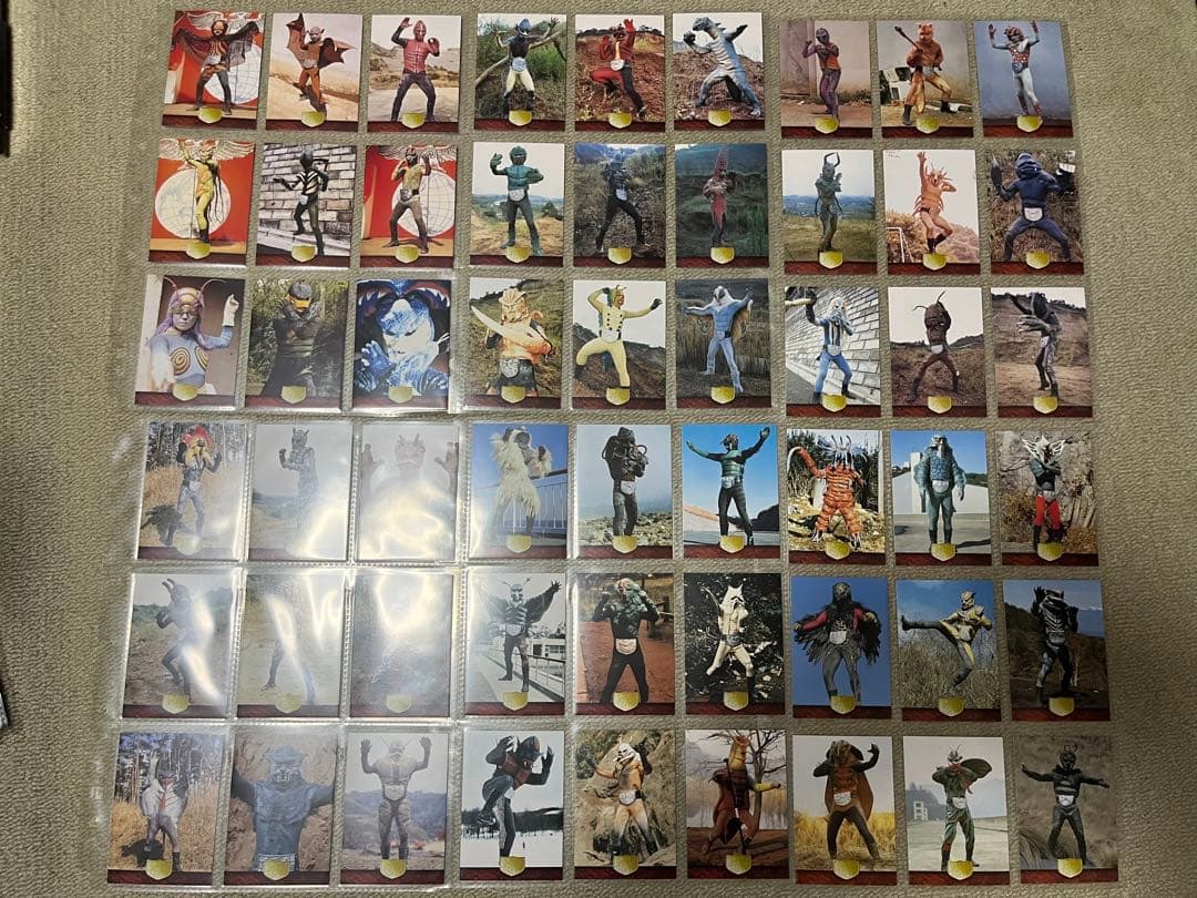 仮面ライダー トレカ 1号2号編 セミコンプ