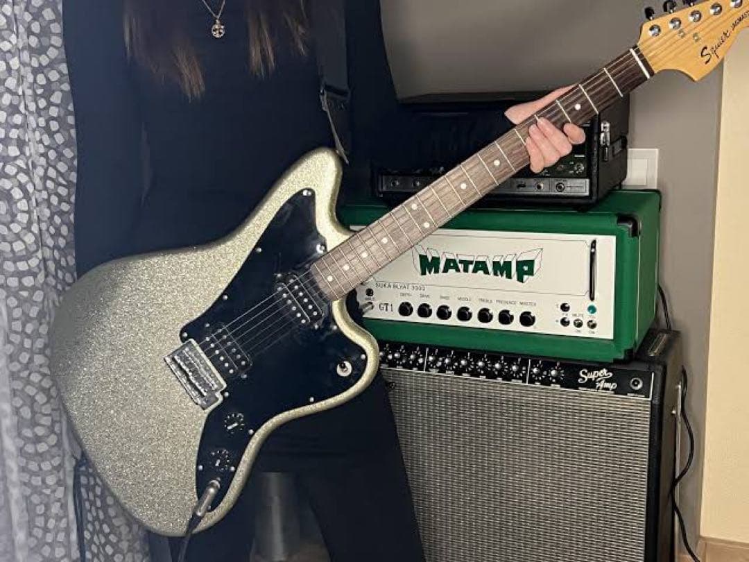T*a様 ジャグマスター Vista エレキギター 限定カラー シルバー スパー