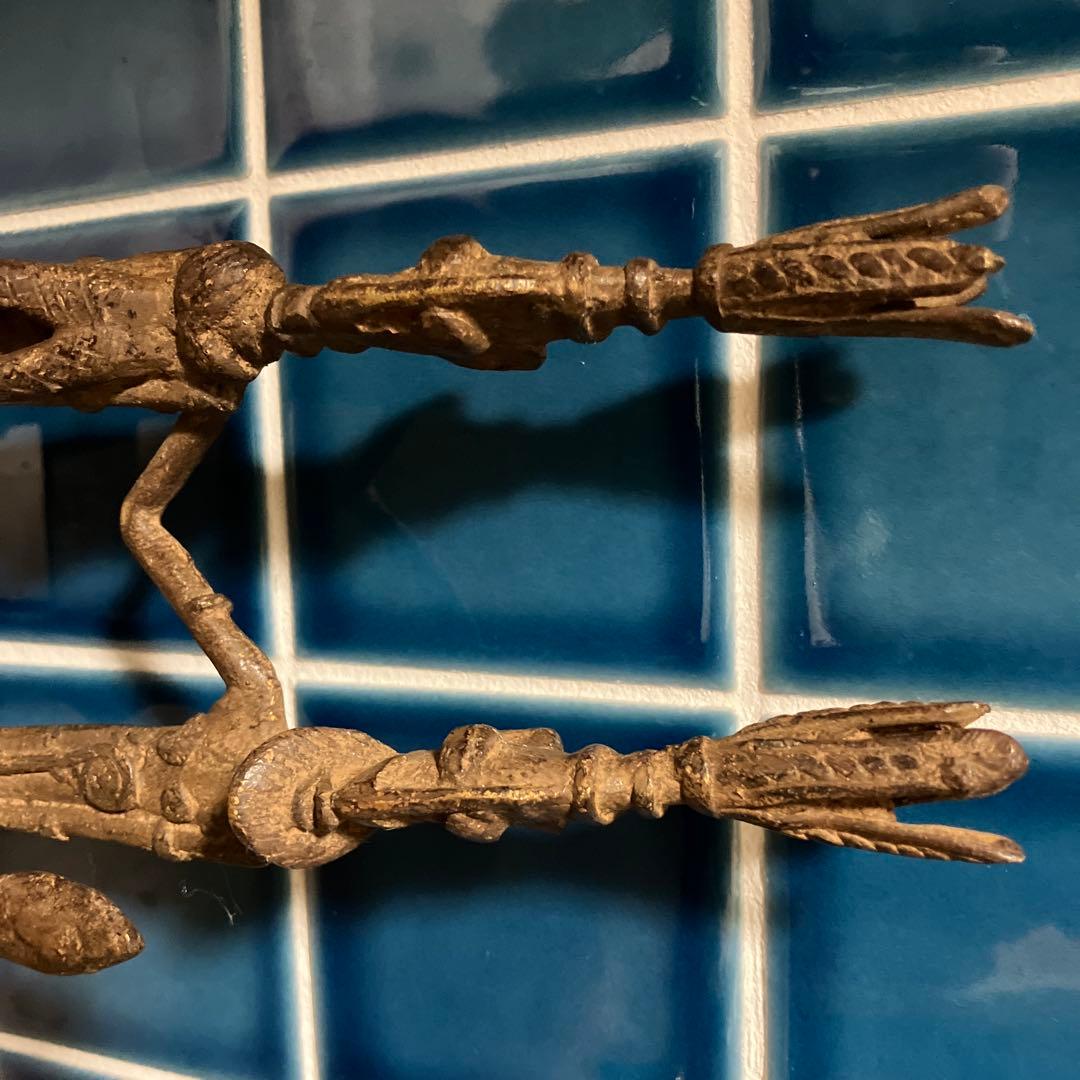 マリ　ドゴン族アフリカンアート 金属製