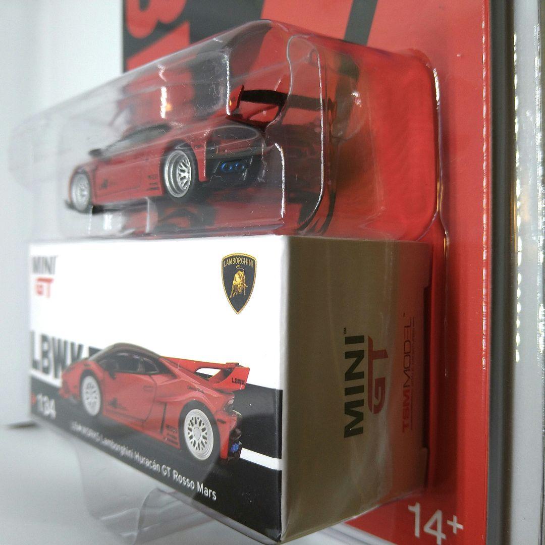 MINIGT LBWK ランボルギーニ ウラカンロッソマーズトイザらスオリジナル