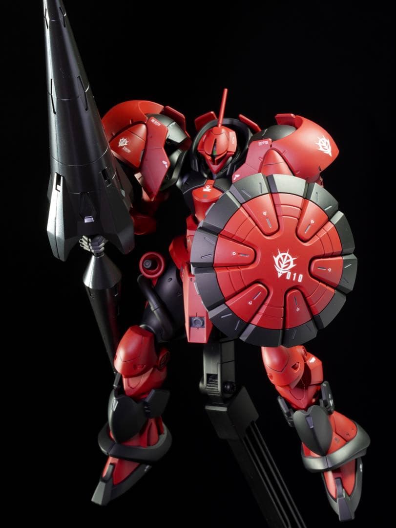 HG　GQ高機動型ギャン（ジョニー・ライデン機）　塗装完成品