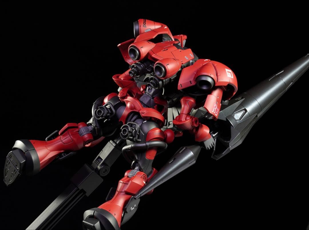 HG　GQ高機動型ギャン（ジョニー・ライデン機）　塗装完成品