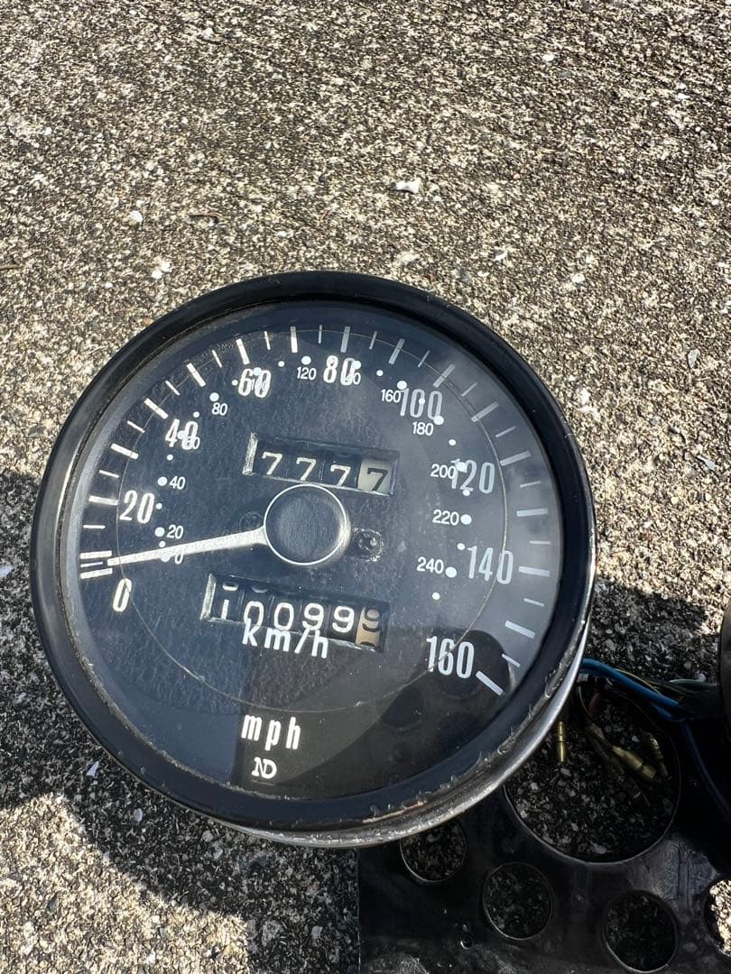 マ*ラ様 当時物？Z 1スピード・タコメーター